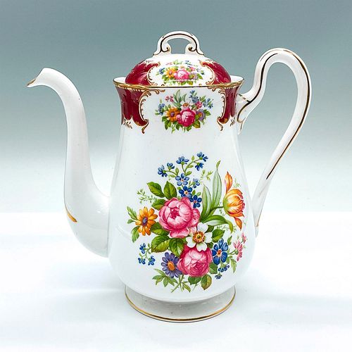 SHELLEY BONE CHINA COFFEE POT  38fc02