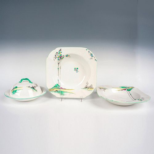 4PC SHELLEY FINE BOONE CHINA GROUPINGExquisitely 38fc15