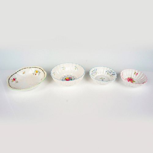 4PC SHELLEY FLORAL BOWLSA set of