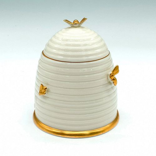 LENOX WHITE AND GOLD BEEHIVE HONEY