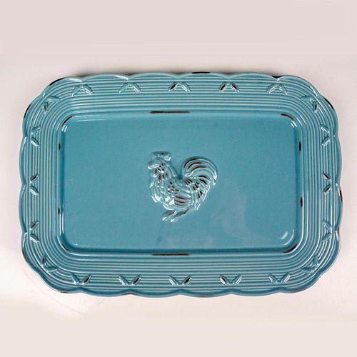 LENOX PROVINCAL GARDEN BLUE RECTANGULAR