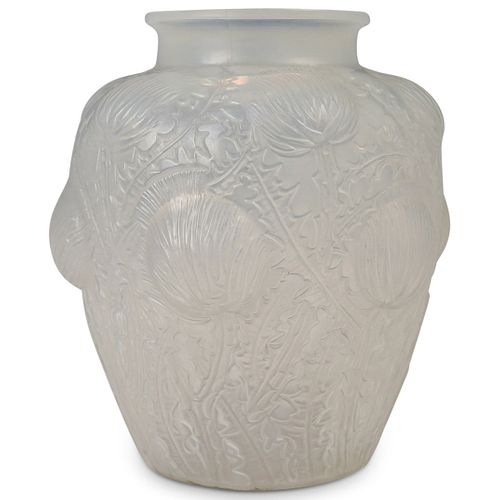 RENE LALIQUE DOMREMY GLASS VASEDESCRIPTION  38fcf9