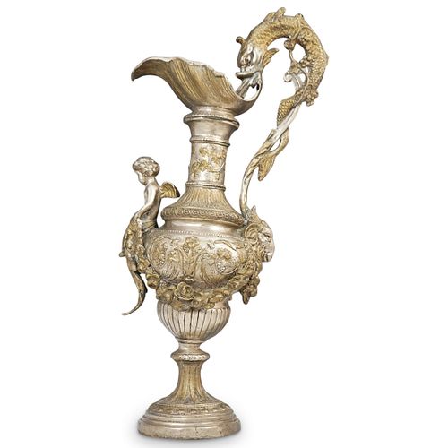 LOUIS XV STYLE SILVERED BRONZE 38fcf2