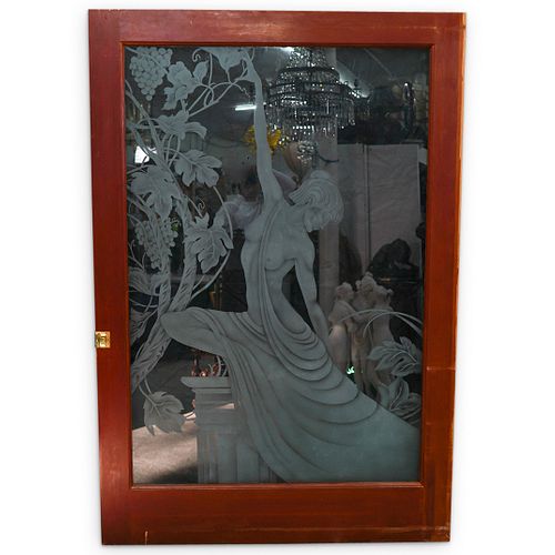 "BOLAE CO." FIGURAL ETCHED GLASS