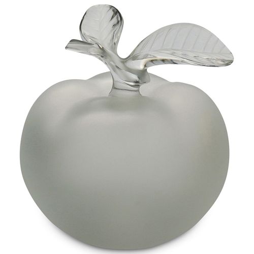 LALIQUE CRYSTAL GRANDE POMME  38fe54