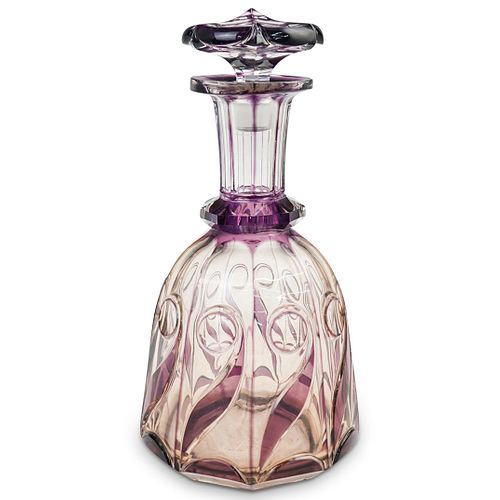 AMETHYST GLASS DECANTERDESCRIPTION  38feea