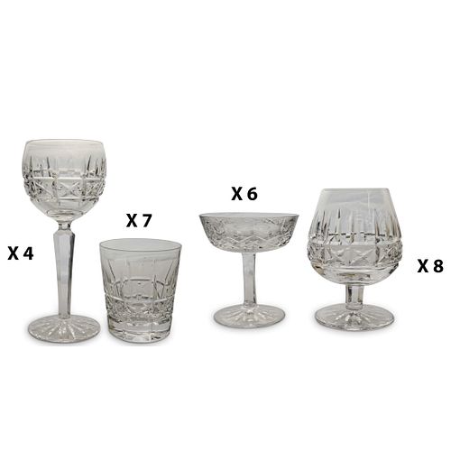  25PC WATERFORD CRYSTAL STEMWARE 38ff18