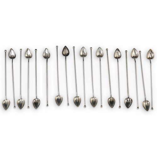 (18 PC) GORHAM ANTIQUE STERLING