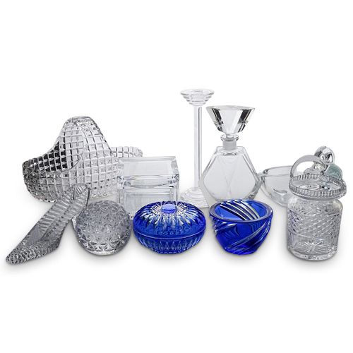 (10 PC) MISC. CRYSTAL GROUPINGDESCRIPTION: