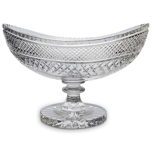  JIM BURKE CRYSTAL PEDESTAL BOWLDESCRIPTION  390014