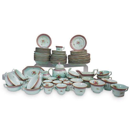 (92 PC) ENGLISH IRONSTONE ADAMS CALIX