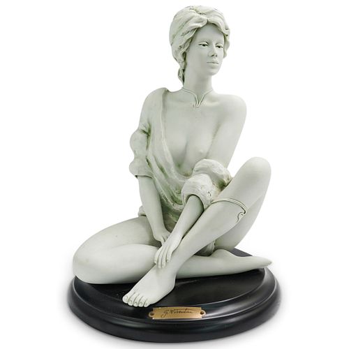 G. VISENTIN THE DAWN PORCELAIN FIGURAL