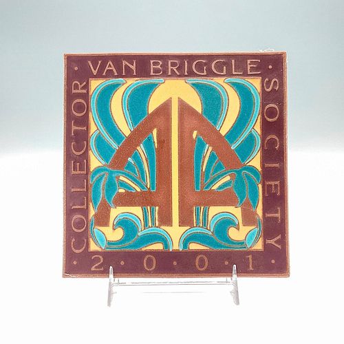 VAN BRIGGLE ART TILE COLLECTOR