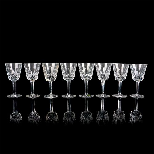 8PC WATERFORD CRYSTAL CLARET WINE