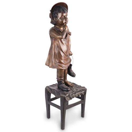 AFTER EMIL EPPLE BRONZE GIRLDESCRIPTION  39022e