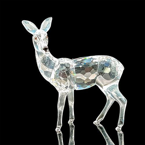 SWAROVSKI CRYSTAL FIGURINE DOE DEERThis 390247