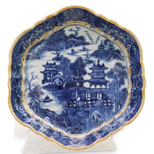 18TH CENT. CHINESE CANTON BLUE