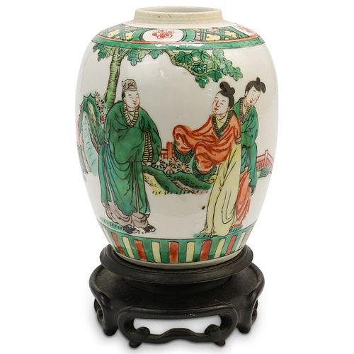 CHINESE FAMILLE VERTE PORCELAIN 390305