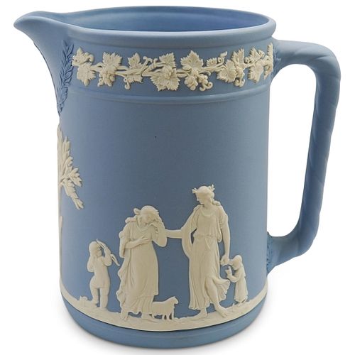 WEDGEWOOD JASPER PORCELAIN PITCHERDESCRIPTION  3903f4