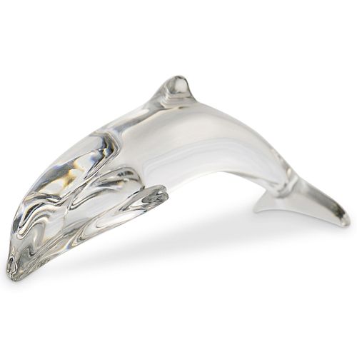 BACCARAT JUMPING DOLPHIN CLEAR 3903f8