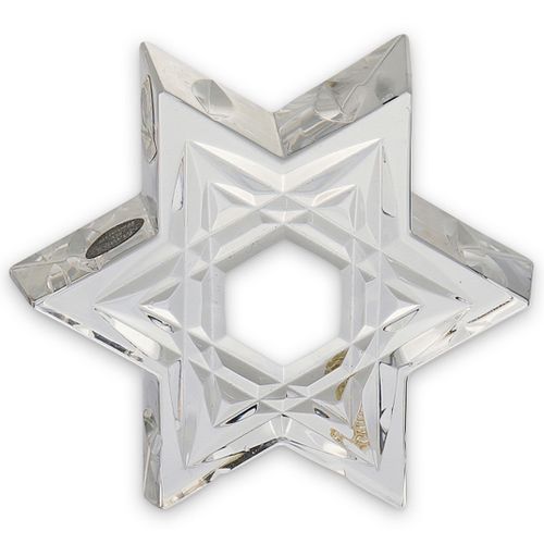 WATERFORD CRYSTAL JUDAICA "STAR