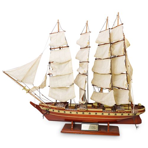 (2PC) WOODEN "POTOSI" MODEL SHIPSDESCRIPTION: