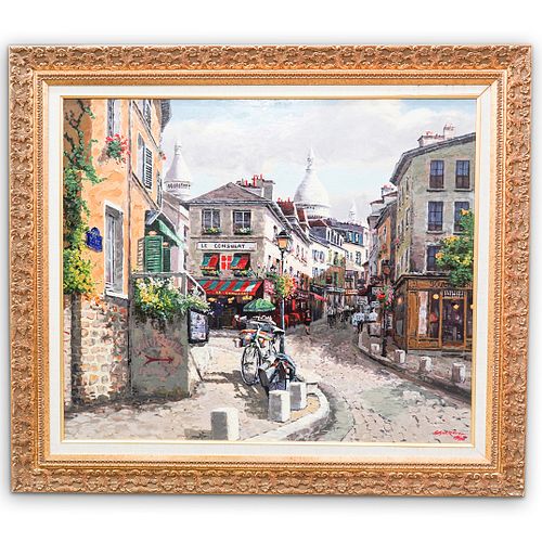 SAM PARKER HAND EMBELLISHED SERIGRAPHDESCRIPTION  3904a2