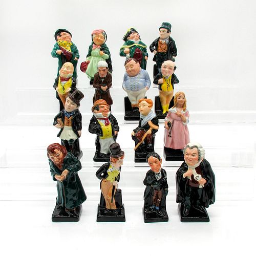 16PC ROYAL DOULTON FIGURINES CHARLES 390561