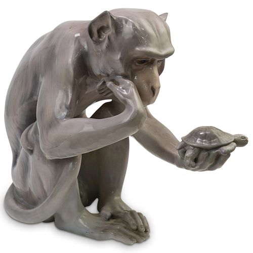 LARGE B & G MONKEY PORCELAIN FIGUREDESCRIPTION: