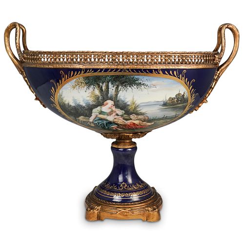 SEVRES PORCELAIN & BRONZE CENTER