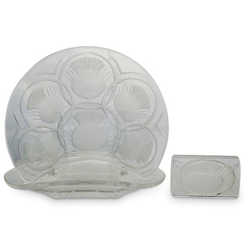  3 PCS LALIQUE PINEAPPLE SETDESCRIPTION  39084e