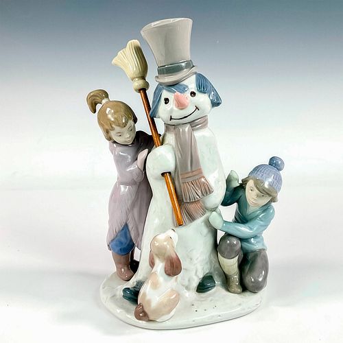 THE SNOW MAN 1005713 LLADRO PORCELAIN 390861