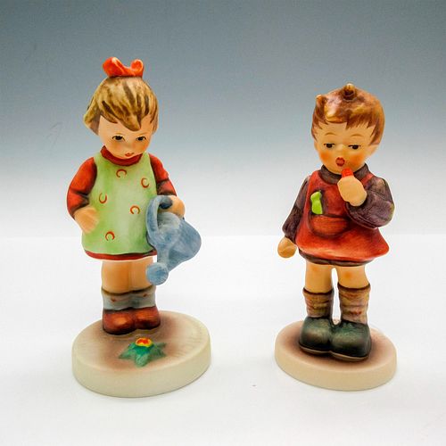 2PC GOEBEL HUMMEL FIGURINES LITTLE 39093e