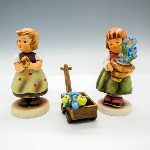 3PC GOEBEL HUMMEL FIGURINES, FOR