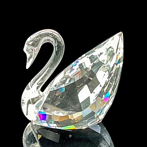 SWAROVSKI CRYSTAL FIGURINE SWANLead 390988