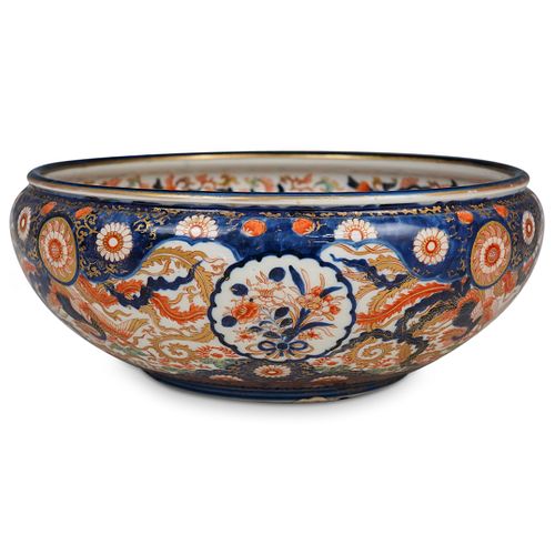 JAPANESE IMARI PORCELAIN BOWLDESCRIPTION: