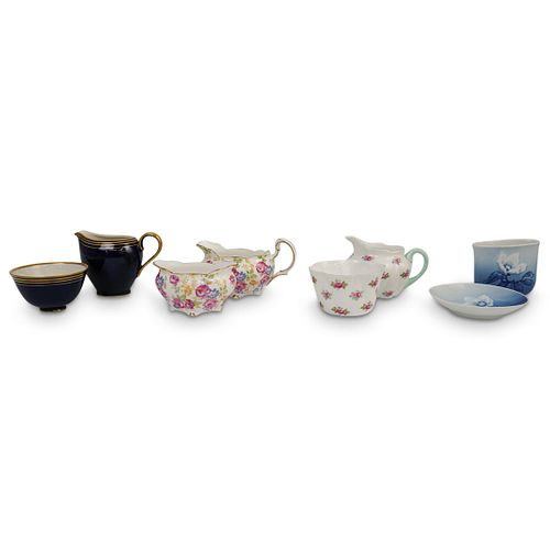  8PC PORCELAIN GROUPINGDESCRIPTION  3909e6