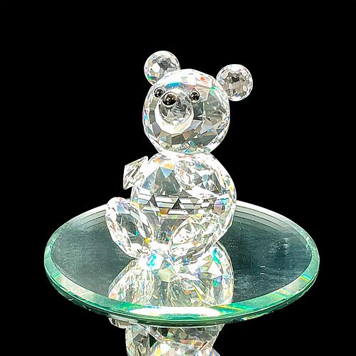 2PC SWAROVSKI SILVER CRYSTAL FIGURINE 3909e9