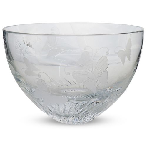 LENOX ETCHED CRYSTAL BUTTERFLY 390a06