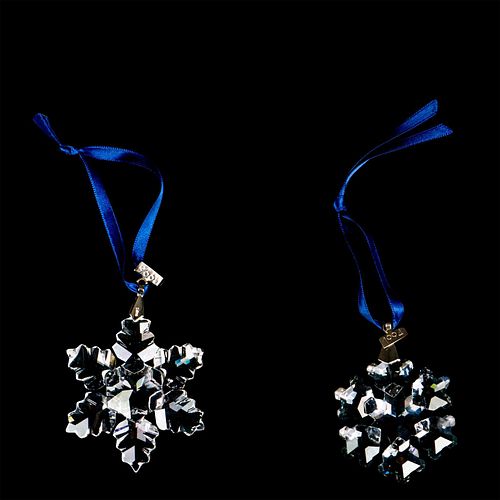 2PC SWAROVSKI CRYSTAL CHRISTMAS