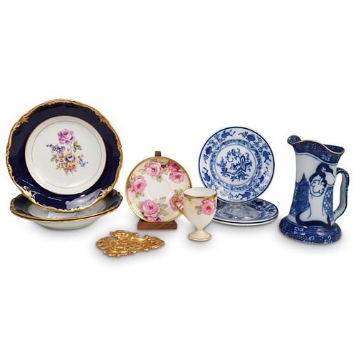  10 PC GERMAN MISCELLANEOUS PORCELAIN 390a49