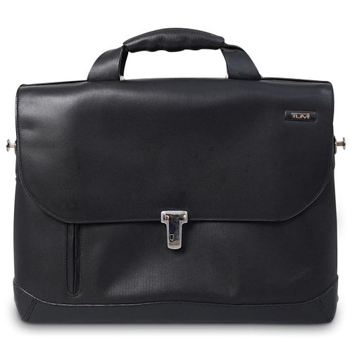 TUMI LEATHER FABRIC BRIEFCASEDESCRIPTION  390ace