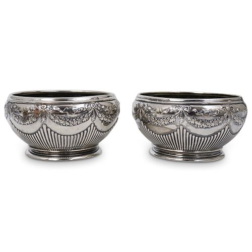 PAIR OF 800 SILVER M SCHAPER  390b10