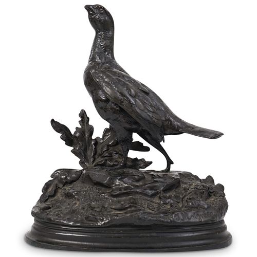 AFTER JULES MOIGNIEZ BRONZE BIRDDESCRIPTION: