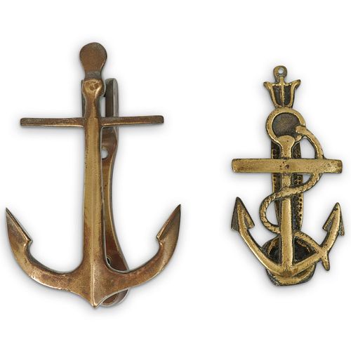 VINTAGE NAUTICAL ANCHOR DOOR KNOCKERSDESCRIPTION: