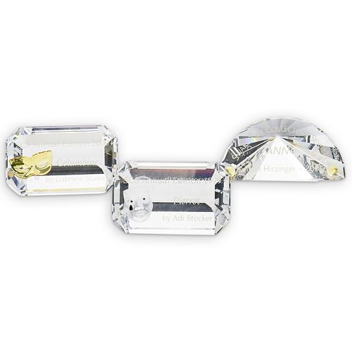 (3 PC) SWAROVSKI CRYSTAL TITLE