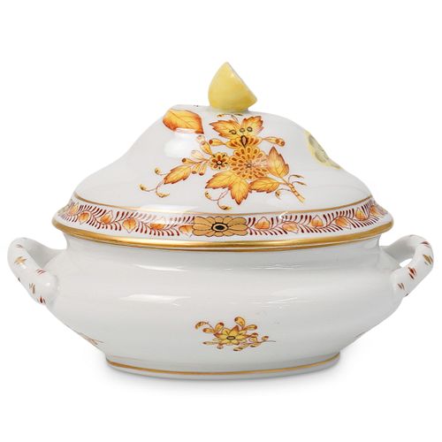 HEREND MINI CHINESE BOUQUET LEMON 390bae