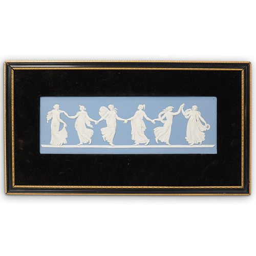 THE DANCING HOURS WEDGWOOD PLAQUEDESCRIPTION: