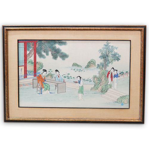 CHINESE PAINTING ON SILKDESCRIPTION  390ca8