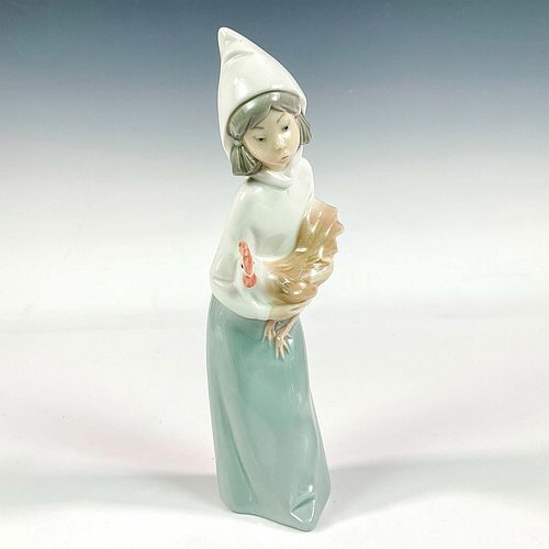 GIRL WITH ROOSTER 1004677 LLADRO 390cbb